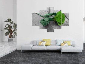 Tablou - Trandafir verde (150x105 cm)