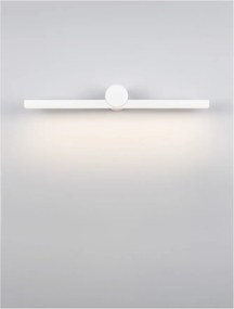 Aplica de perete LED pentru oglinda baie IP54 BREGGO alb, 61cm