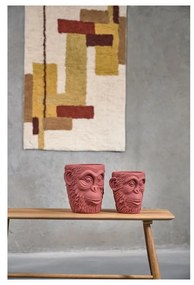 Ghiveci Villa Collection Calbe, înălțime 22,5 cm, roșu