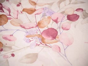 Lenjerie de pat din microfibra FLORANY albă Dimensiune lenjerie de pat: 70 x 90 cm | 140 x 200 cm