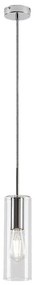 Lustră pe cablu ESTA 1xE27/40W/230V transparent/crom Rabalux 72048