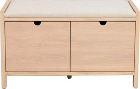 Bancă în culoare naturală Hillmond – Rowico