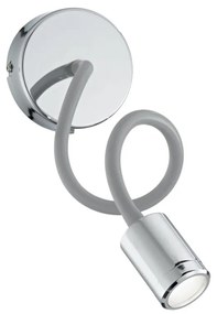 Aplica de perete cu brat flexibil, finisaj crom, LED FOCUS AP1 097206