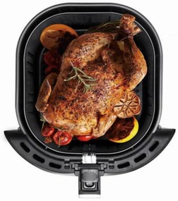 Friteuza cu aer cald AirFryer Oliver Voltz OV51980Q, 1500W, 5L, Wi-Fi, Timer, 80-200C, Negru