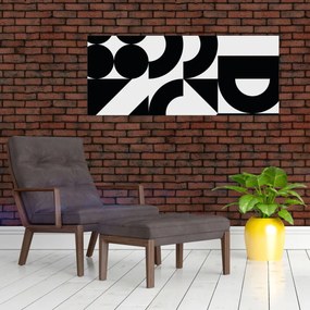 Tablou - Abstracție geometrică N⁰2 (120x50 cm)