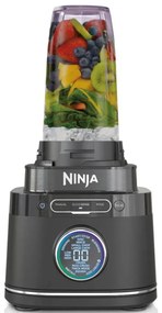 Blender 3in1 Ninja TB401EU, 1200W, 2.1 L, 10 viteze + moduri, Timer, LED, Tehnologie BlendSense, Fara BPA, Negru