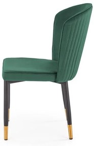 Scaun K446 Velvet Verde – l51 x A55 x h86 cm