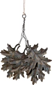 Manunchi frunze decorative din alama antichizata.