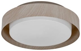 Osram - Plafonieră ORBIS MADRID 2xE27/10W/230V Ø 29 cm, finisaj lemn