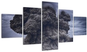 Tablou - Erupție vulcanică (125x70 cm), în 40 de alte dimensiuni noi