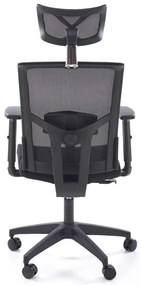 Scaun de birou Mason negru H130 cm