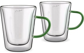 Lamart LT9118 Set din 2 piese de pahare Tea Vaso,300 ml, verde