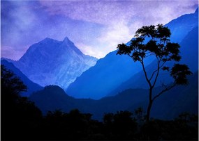 Tablou - Cerul de noapte din Nepal (70x50 cm)