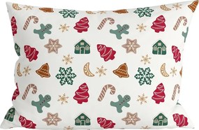 Husa de perna din polybumbac HOLLY POLY 50x70 cm, alb