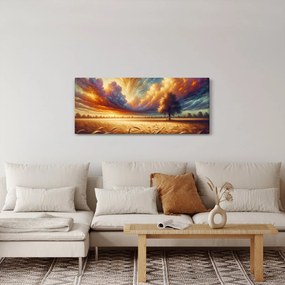 Tablou – Arbore pe câmp (120x50 cm)