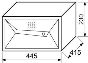 Richter RS.23.DE.FIN Seif cu blocare electronicăprin amprentă