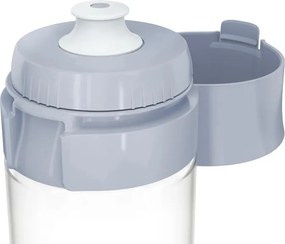 Sticlă filtrantă pentru apă Brita Fill & Go Vital, 600 ml, filtre MicroDisc, fără BPA, albastru deschis