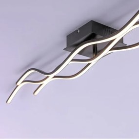 Lustră LED aplicată WAWE 2xLED/12,5W/230V+1xLED/17W Leuchten Direkt 15167-18