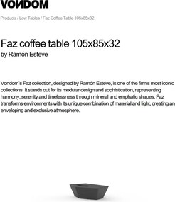 Masuta de cafea lounge FAZ