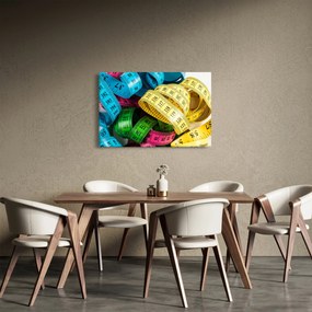 Tablou cu metri colorați (90x60 cm)