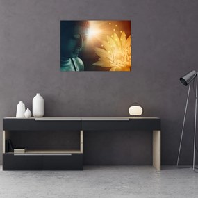 Tablou pe sticlă - Pace (70x50 cm)
