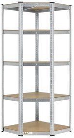 Raft de colt „Colt” 180 x 70 x 40-70 cm