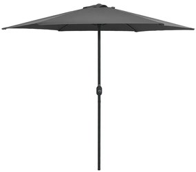 Umbrela de soare cu stalp aluminiu, antracit, 270 x 246 cm Antracit