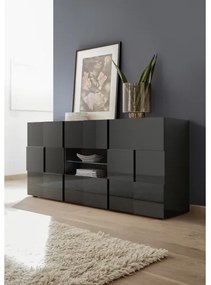 Comodă SERIAN antracit