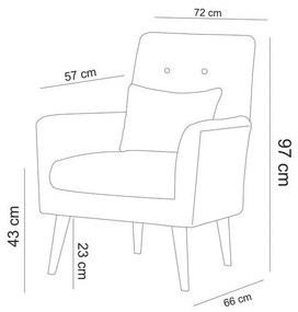 Set Canapea si Fotoliu, Lemn Solid, Terra, 2 Piese, Albastru Inchis