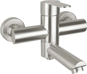 Lupo Baterie pentru cadă, montare pe perete Finisaj: Oțel periat BLU_F10M