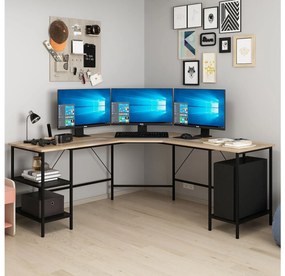 Masă PC Powerfull (negru + dore). 1102479