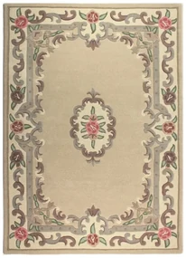 Covor din lână Flair Rugs Aubusson, 120 x 180 cm, bej