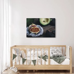 Tablou cu fistic și avocado (90x60 cm)