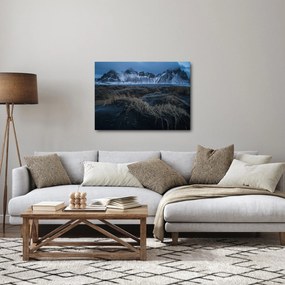 Tablou cu priveliște spre vărfurile Islanda (70x50 cm)