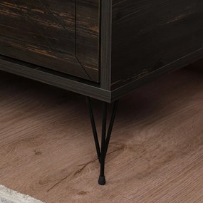 Măsuță de noptieră Luna Dark Brown