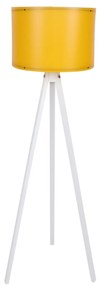 Lampadar Donald haaus V1, 60 W, Galben/Alb, H 145 cm