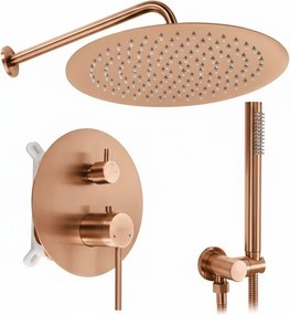 Set de dus incastrat Rea Foss Clif Brush Copper + BOX