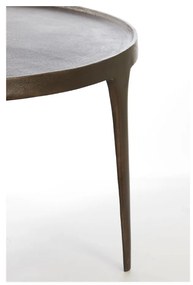 Măsuțe de cafea maro 2 buc. rotunde ø 75 cm Tobias – Light &amp; Living