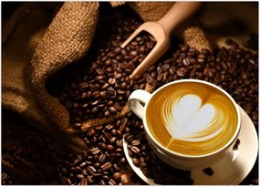 Tablou - O ceașcă de cafea (70x50 cm)