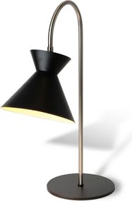 Osram - Lampă de masă DECOR WAIST 1xE27/40W/230V neagră