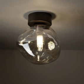 Plafonieră LAVA 1xG9/8W/230V bronz/bej fumuriu