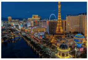 Tablou - Las Vegas (90x60 cm)