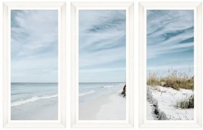 Tablou 3 piese Framed Art Summer Beach
