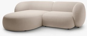 Coltar Kate 2 locuri catifea Salvador L255 cm