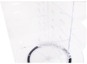 Organizator rotativ pentru cosmetice din plastic transparent - Hermia