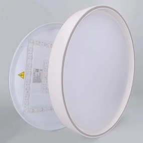 Brilagi-LED Corp de iluminat dimabil NANCI, LED 60W, 230V, 3000-6500K, Ø49 cm, alb + telecomandă