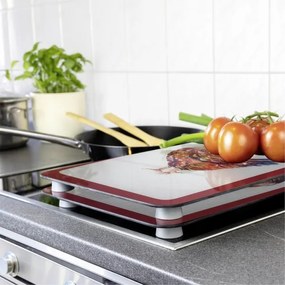 WENKO 2521471500 - Placă de acoperire ABDECKPLATTE - GRAFIK, 30 x 52 cm, multicolor