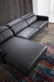 Coltar cu sezlong stanga, elegant, design italian William AC-5359-L