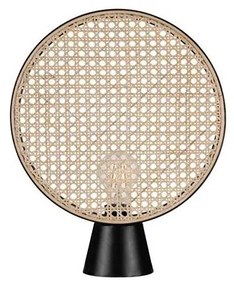 Veioza/Lampa de masa decorativa ratan natural, TIERRA D 30cm