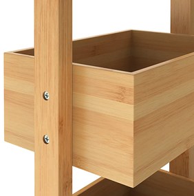Deuba Raft din bambus 88x16x28 cm